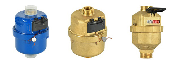 DN15~25mm銅殼容(rong)積式水表(biao)