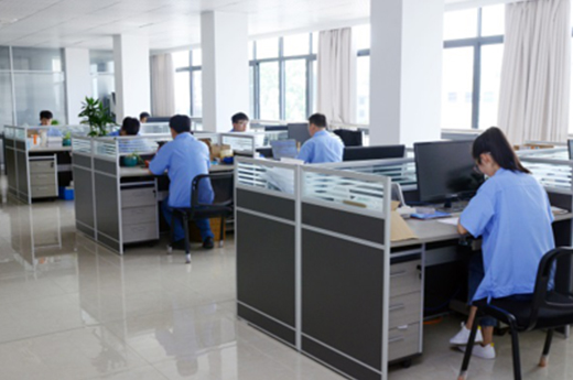 國信公(gōng)司辦公(gōng)室一角(jiao)